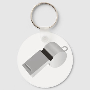 Referees Whistle Keychain