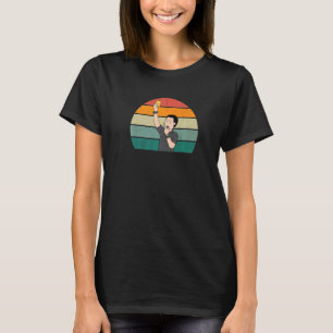 Referees Yellow Red card Warning Football Handball T-Shirt
