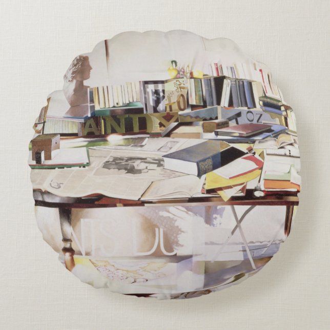 Reference 1991 round pillow (Front)