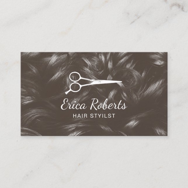 Référence de professionnel de salon de coiffure de (Devant)