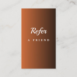 Référencement Carte de parrainage pour Salon & Spa Élégant