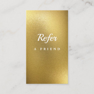 Référencement Carte de parrainage pour Salon & Spa Élégant