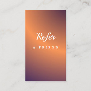 Référencement Carte de parrainage pour Salon & Spa Élégant