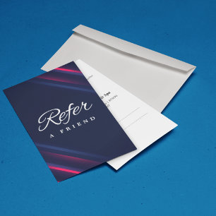 Référencement Carte de recommandation d'entreprise minimaliste