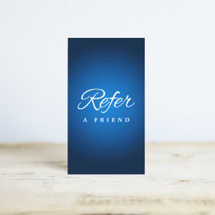 Référencement Carte de recommandation d'entreprise minimaliste
