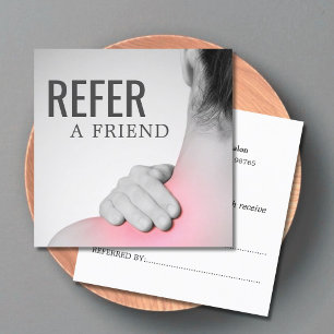 Référencement Carte de recommandation pour massothérapeute moder