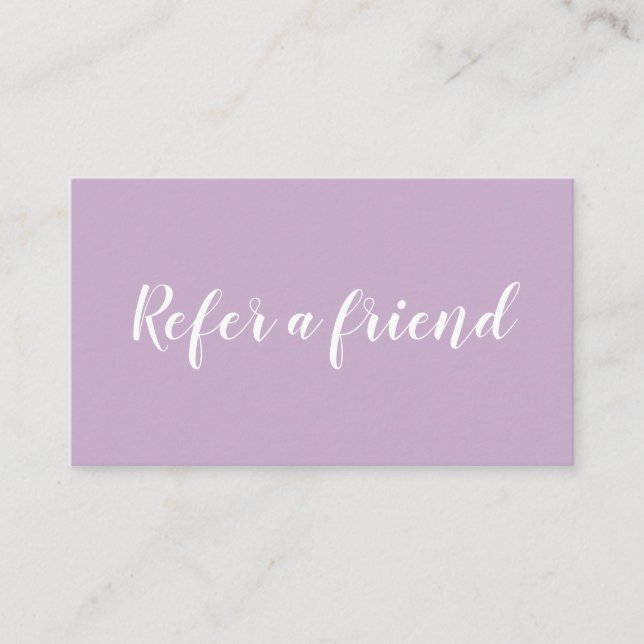 Référencement La typographie simple se réfèrent une carte de (Devant)