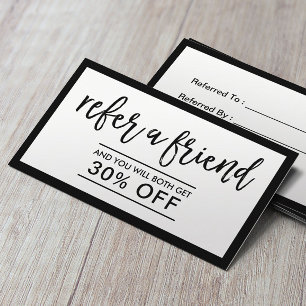 Référencement Noir minimaliste et blanc de la carte de