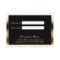 Referral Card | Modern Black & Gold Framed