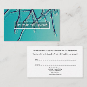 referral program winter icicles