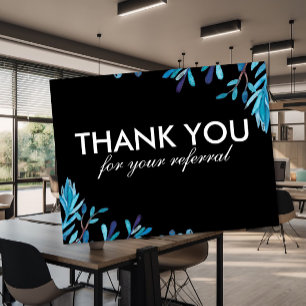 REFERRAL THANK YOU POSTCARD