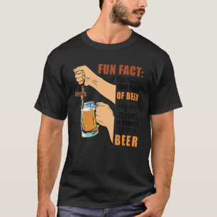 Refill Your Glass Of Beer Before Empty Still Count T-Shirt