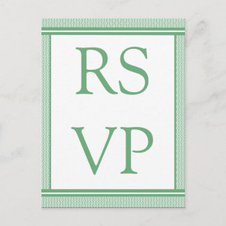 Refined Glam RSVP Card