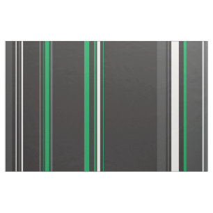 Refined Green Modern Classy Lines Fabric