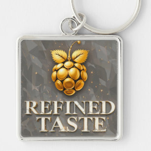 Refined Taste with Sparkling Highlights Keychain