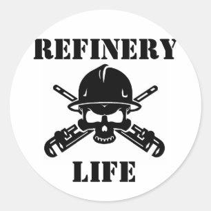 Refinery Life Sticker