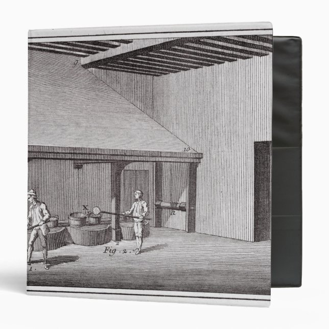 Refining saltpetre binder (Front/Inside)