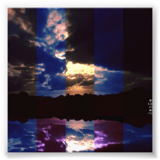 Reflect nature photo print