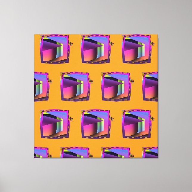 Reflected Lenses Canvas Print (Front)