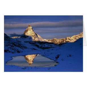 Reflected Matterhorn, Switzerland
