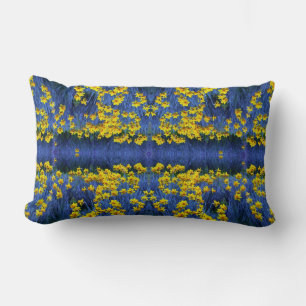 Reflecting Daffodils Lumbar Pillow