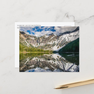 Reflection at Avalanche Lake Postcard