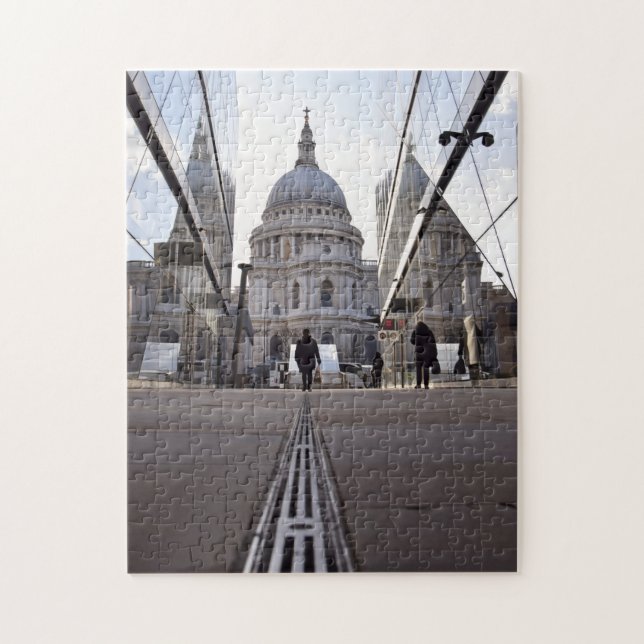 Reflection at St. Paul's London - Puzzle (Vertical)