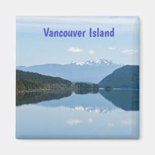 Reflection in a Lake - Vancouver Island, Canada Magnet