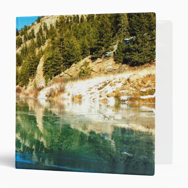 Reflection in Elevenmile Canyon Binder (Front/Inside)