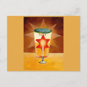 Reflection of a Candle - Postcard