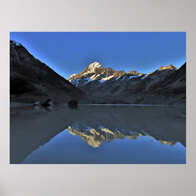 Reflection of Aoraki Poster (Front)