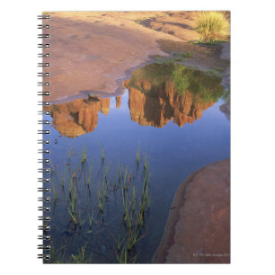 Reflection of Cathedral Rock , Sedona , Arizona Notebook