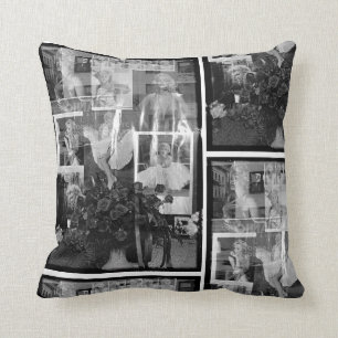 Reflection of Marilyn Throw Pillow
