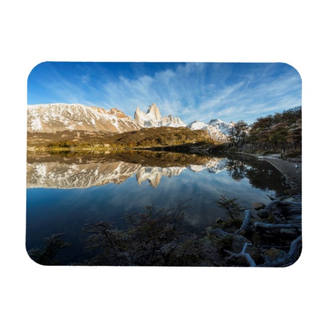 Reflection Of Patagonia Magnet (Horizontal)