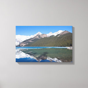 Reflection on Lake Louise - Banff NP, Canada Canvas Print