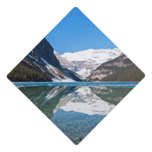 Reflection on Lake Louise - Banff NP, Canada Graduation Cap Topper