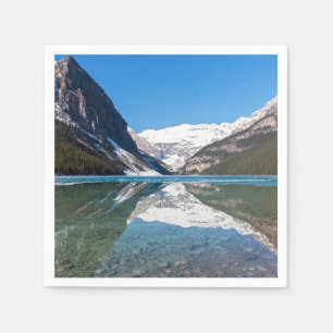 Reflection on Lake Louise - Banff NP, Canada Napkin