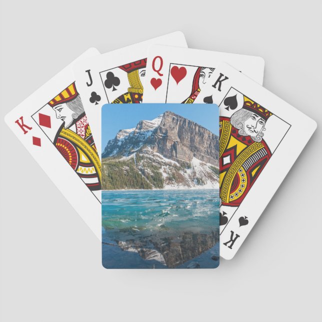 Reflection on Lake Louise - Banff NP, Canada Playing Cards (Back)