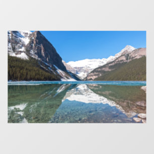 Reflection on Lake Louise - Banff NP, Canada Window Cling