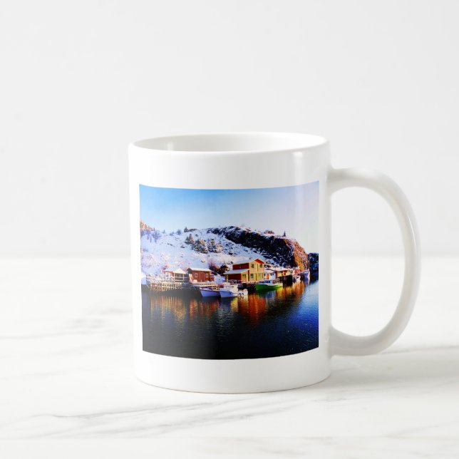 Reflection On Quidi Vidi Lake Coffee Mug (Right)