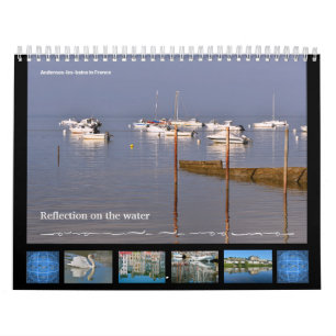 Reflection on the water 12 month calendar