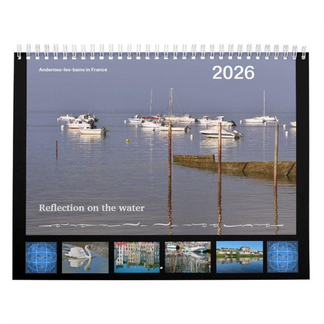 Reflection on the water 12 month calendar (Cover)