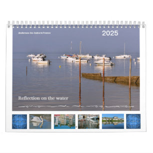 Reflection on the water 12 month calendar