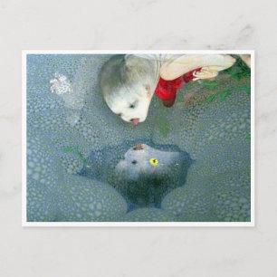 reflection postcard