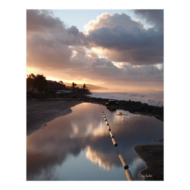 Reflection sunrise  photo print (Front)