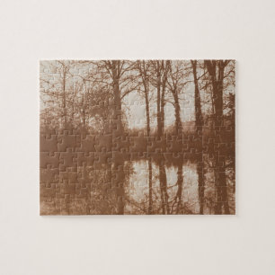 Reflections, 1843 (sepia photo) jigsaw puzzle