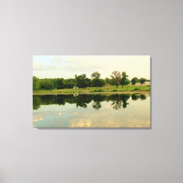 Reflections 8 on Canvas Print (Front)