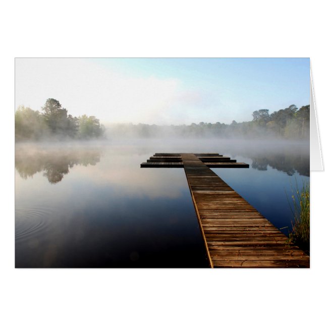 Reflections at a Boat Dock (Front Horizontal)