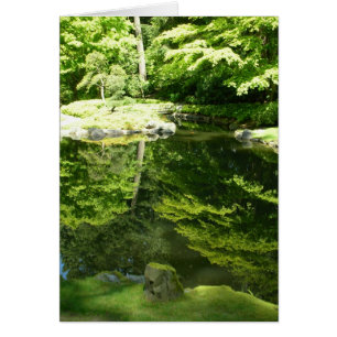 Reflections at Nitobe Garden