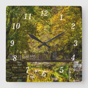 Reflections Beginning Painterly Wall Clock